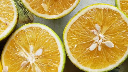 food sliced yellow lemon fruits citrus fruit