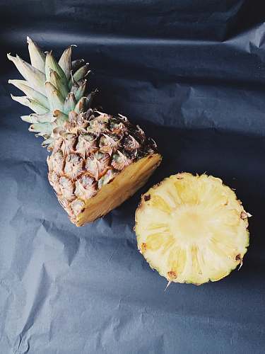 fruit sliced pineapple fruit pineapple