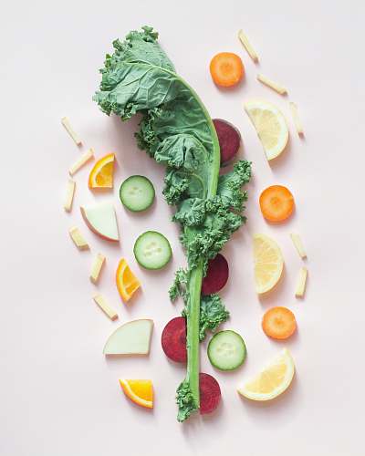 fruit sliced vegetables food