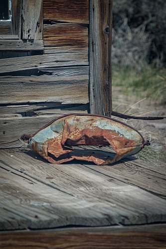 clothing brown and gray tool rust