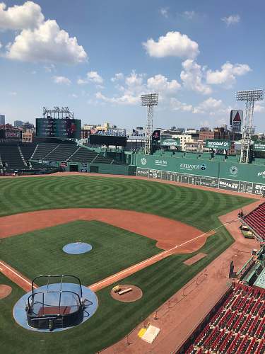 stadium baseball field fenway park