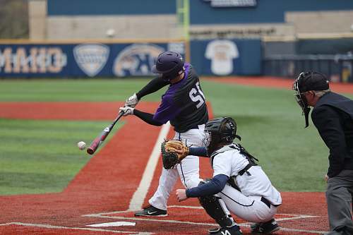 sport baseball player swinging bat person