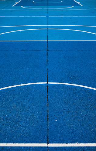 sport basketball court blue