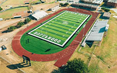 sports oval sports field field
