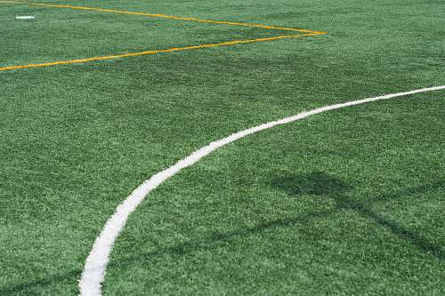 green green grass field football