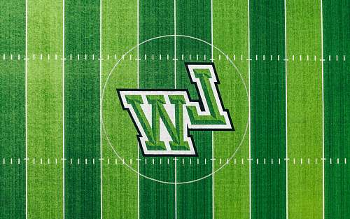 building LW logo football