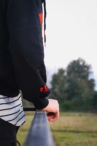 apparel black hoodie clothing