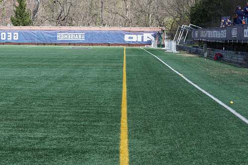 building green soccer field field
