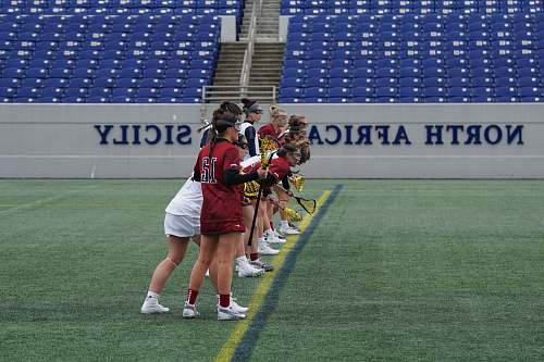 apparel group of women playing lacrosse clothing