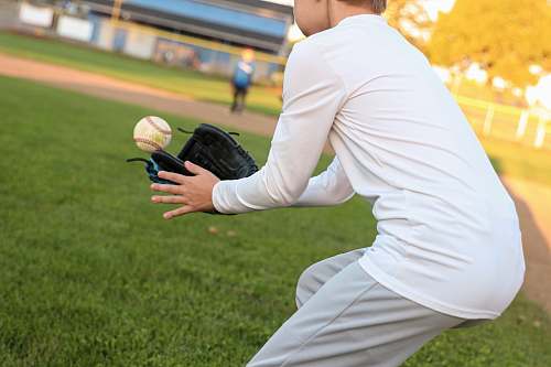 apparel man catching baseball clothing