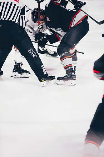 person men playing hockey helmet