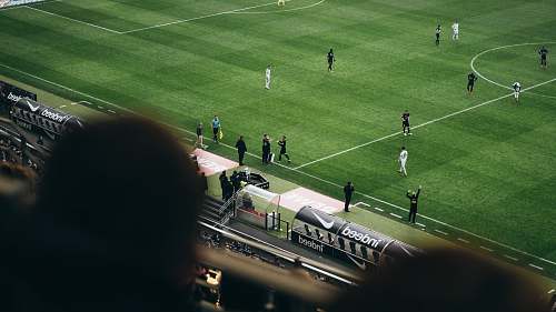 person soccer field field