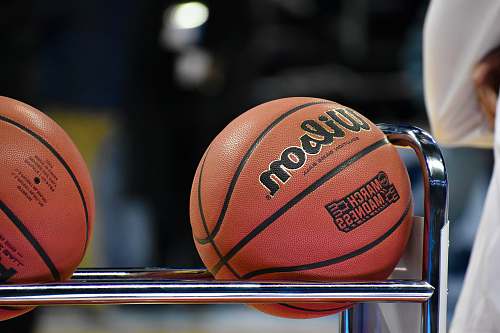 sport Wilson basketball on rack basketball