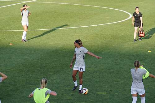 football women playing soccer soccer