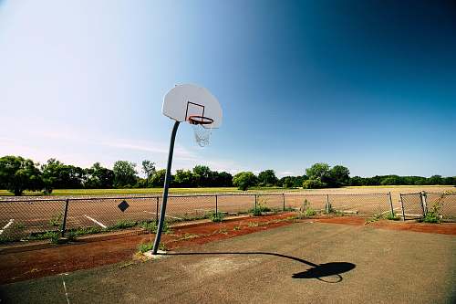 sports black and white basketball hoop team