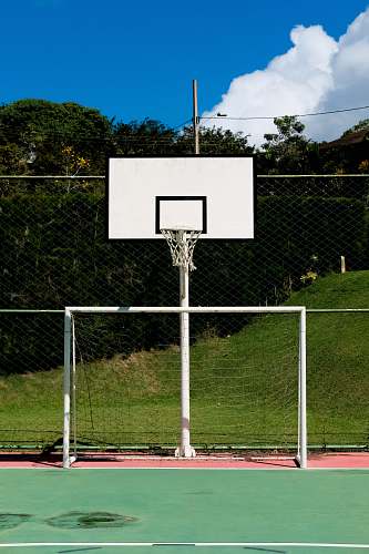 sports white basketball ring team