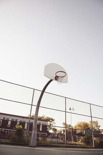 sports white basketball system team