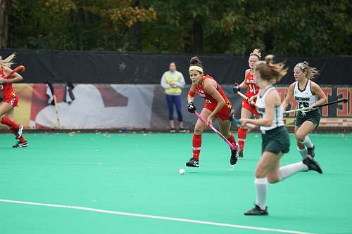 hockey women playing sport team sport