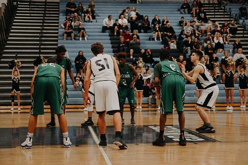 sport basketball player about to free throw exercise