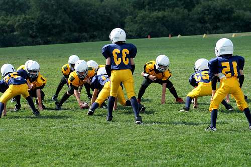 sport two teams playing football football
