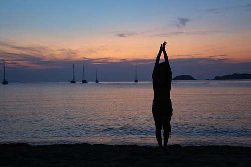 transportation silhouette of person raising hand vehicle
