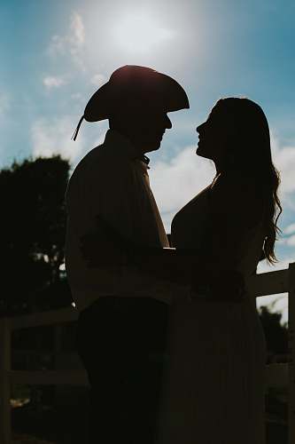 apparel man and woman hugging at daytime clothing