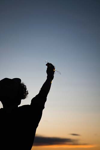 billings silhouette of person holding strings united states