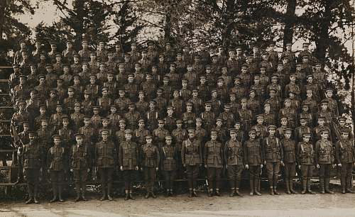 person grayscale photography of army group picture army