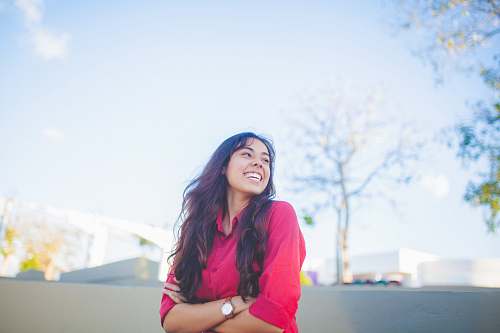 people smiling woman posing person