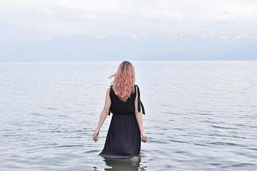 people woman in water person