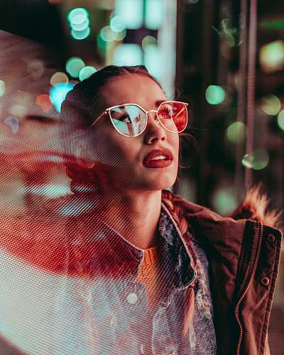 person bokeh photography of woman human