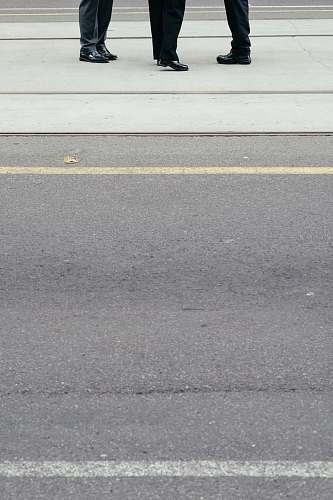 person three person on road road