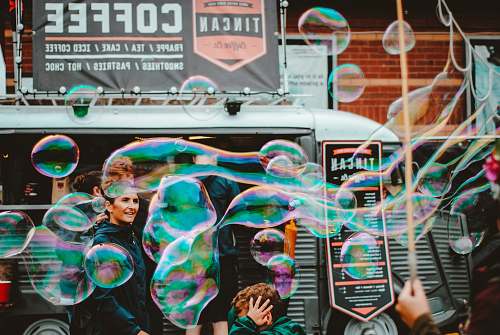 human Tican Coffee advertisement bubble