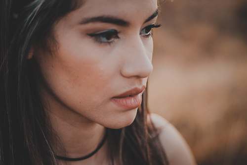 person woman face woman