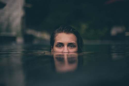person woman on body of water human
