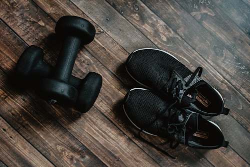 clothing pair of black running shoes footwear