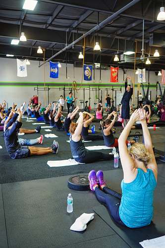 footwear people doing yoga inside gym shoe