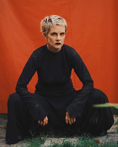 clothing woman wearing black top sleeve