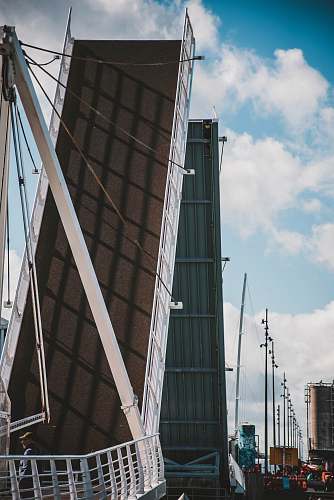 architecture white and brown bridge transportation