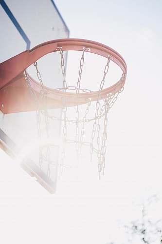 fun red and white basketball board competition