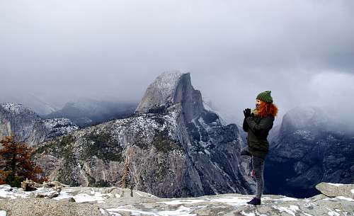 people person on top of mountain person