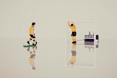 person sports player action figure illustration sports