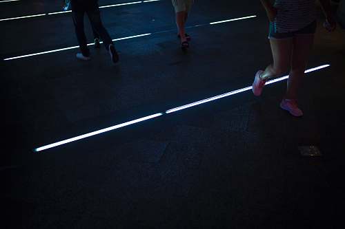 human people walking on pathway apparel