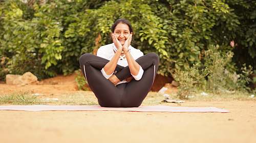 human woman doing exercise photography female