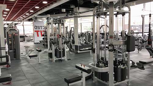 sport interior of gym exercise