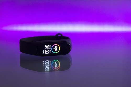 mi black Xiaomi Mi fitness tracker smartband